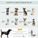 Trasportino per Cani e Gatti Pieghevole 70x51x59 cm in Tessuto Oxford Marrone