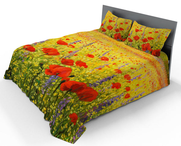 Set Lenzuola Matrimoniale Sopra e Federe in Cotone con Stampa acquista