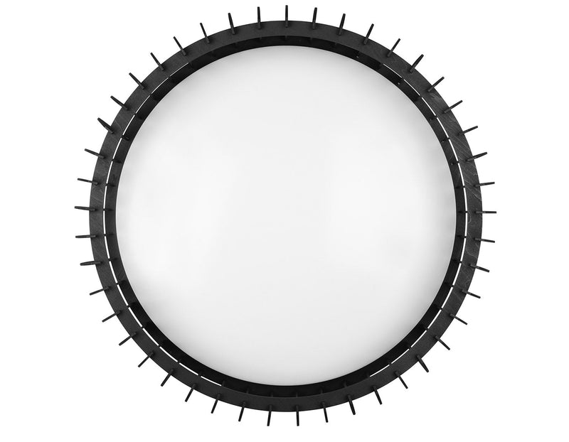 Plafoniera da Interno a LED SMD in Tessuto Bianco