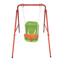 Altalena da Giardino 1 Posto New baby Rosso 100x144x120 cm