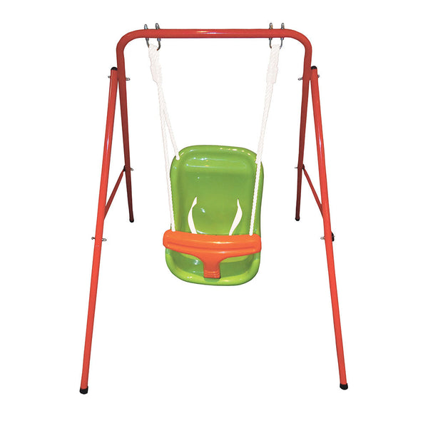 Altalena da Giardino 1 Posto New baby Rosso 100x144x120 cm acquista