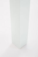 Tavolo Allungabile da Esterno 135-270x90x75h cm in Alluminio Cliv Bianco  