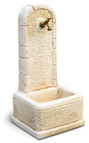 Fontana da Giardino Senza Rubinetto in Cemento Granulato di Marmo Perugia Nocciola