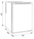 Mini Frigo per Hotel 40 Litri Vama Minibar Top A+ Nero