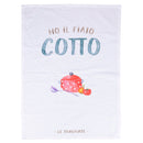 Set 3 Strofinacci 45x70 cm 100% Cotone VdE Tivoli 1996 Le Travisate Bianco