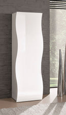 Armadio 1 Anta 63x40x187,2 cm Onda Bianco Lucido