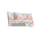 Set Lenzuola con Stampa Sopra Sotto e Federe Francis Varie Misure