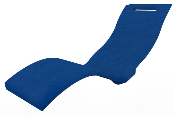 Lettino Chaise Longue da Esterno Giardino Seduta a Terra Arkema Serendipity Blu acquista