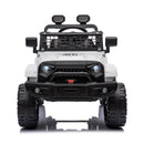 Macchina Elettrica per Bambini 12V Baby Fuoristrada Bianca