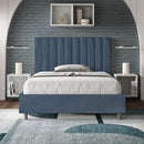 Letto 1 Piazza e Mezzo Agueda Blu Varie Misure