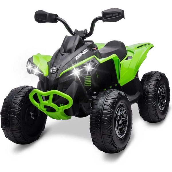 online Quad Elettrico per Bambini Licenza Can-Am Renegade 12V ATV Telecomando e Ammortizzatori Verde