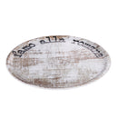 Set 4 Piatti Pizza Ø33x2 cm  in Porcellana VdE Tivoli 1996 Spqr 