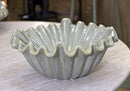Svuotatasche Venice Ø33x14,5 cm in Ceramica Verde      