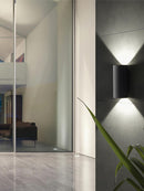 Applique da Esterno a LED 6W+6W 3000K Sovil Nero