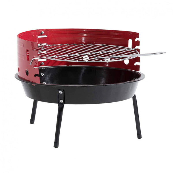 acquista Barbecue a Carbonella Ø36 cm in Acciaio Rosso