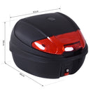 Bauletto Universale per Scooter 30L Nero 41x40x30 cm 