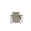 Copridivano Impermeabile Trapuntato Double Face in Microfibra Tortora\/Panna Varie Misure