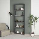 Libreria 72x22x200 cm Wish estensibile angolare antracite