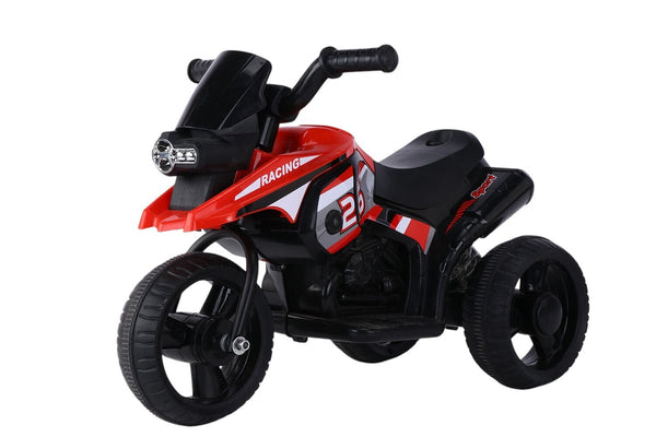 online Moto Elettrica per Bambini 6V 3 Ruote con Suoni e Luci Rosso