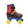 Pattini Classici con Scarpa Allungabile Misura Regolabile 35-38 Freno a Tampone Blu/Rosso