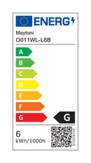Lampada da parete Outdoor in Alluminio Wolseley Road Nero