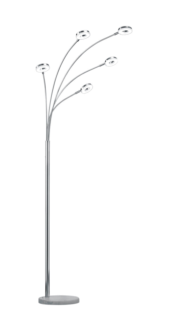 Piantana da Interno a LED in Metallo Cromo prezzo