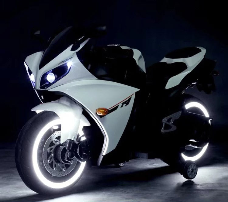 Moto Elettrica per Bambini 6V Kidfun Bianca