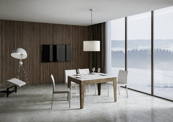 acquista Tavolo Allungabile 120-180x90x77 cm Cico Mix Bianco Frassino