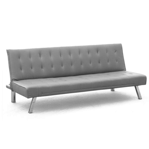 prezzo Divano Letto 175x80x73 cm in Similpelle Grigio