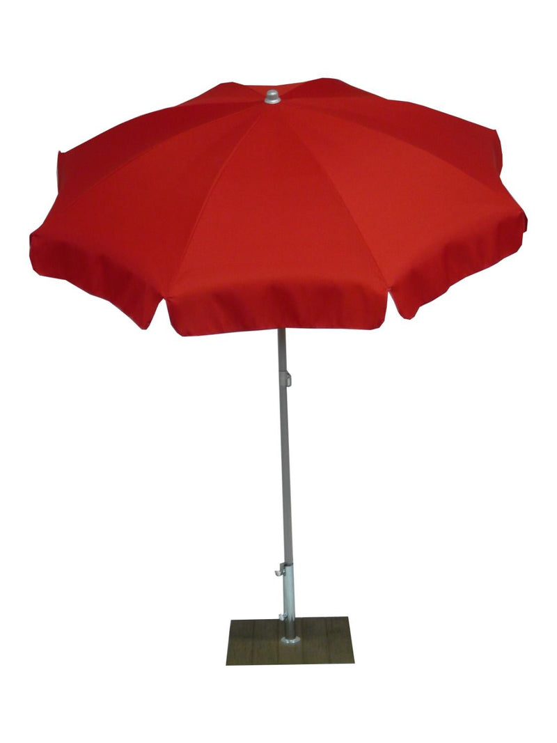 Ombrellone da Giardino Ø2 m Palo Ø33 mm in Acciaio Maffei Borgo Rosso