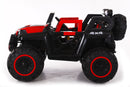 Macchina Elettrica per Bambini 12V Kidfun Fuoristrada 4x4 Rossa