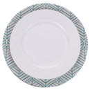 Set 6 Sottopiatti Tondi Ø33x2 cm  in Polipropilene VdE Tivoli 1996 Bali Leaf