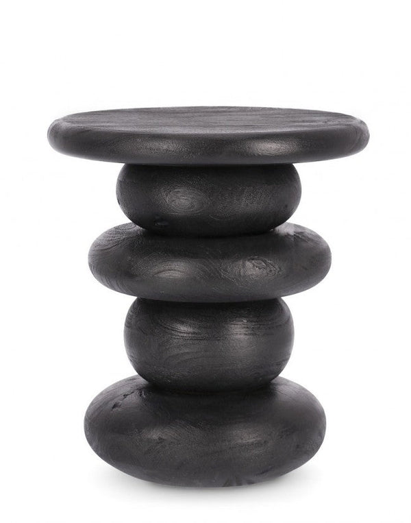 prezzo Tavolino Ø 40x45 cm Caffèblack in Legno Black