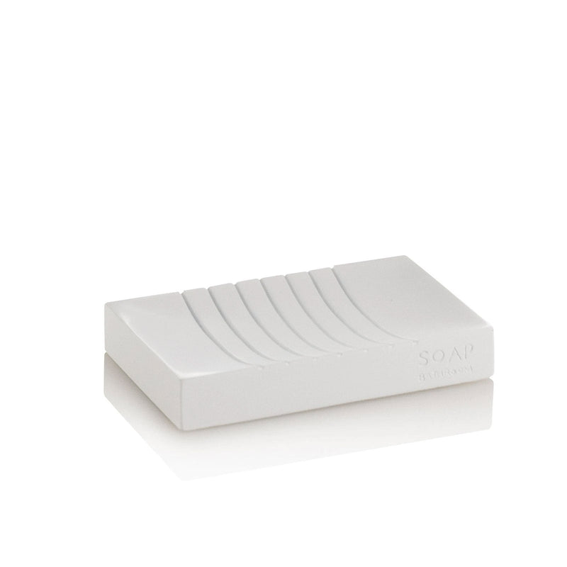 Set 4 Accessori da Bagno in Resina TFT Accessories Elfo Bianco