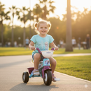 Triciclo per Bambini 55x42x47 cm con Pedali Disney Frozen