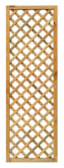 Pannello Grigliato per Rampicanti 40x180 cm in Legno di Pino Naturale