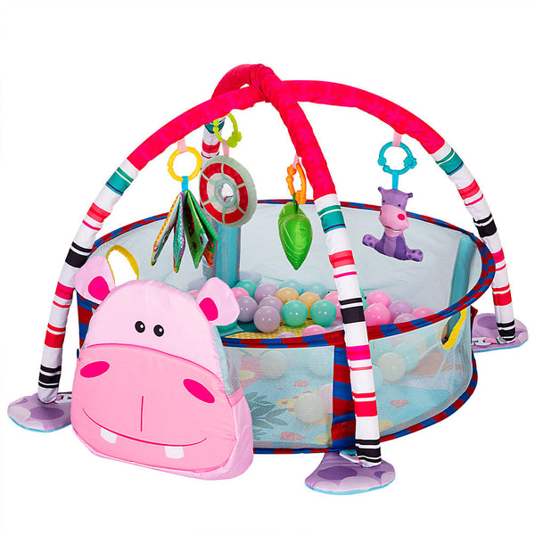 Palestrina Box Tappeto Neonato Bambino Maialino con Recinto Palline Idea Regalo sconto