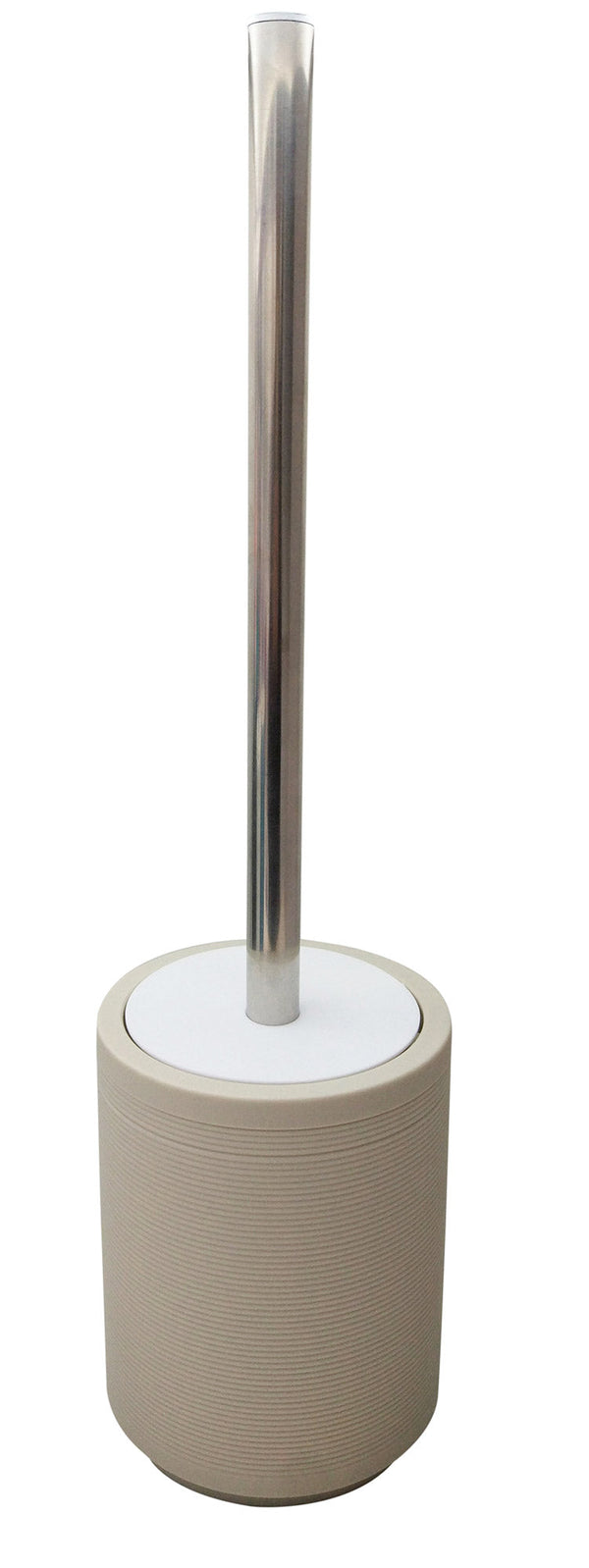 Porta Scopino 10,4x39,9x10,9 cm in Abs Crema sconto