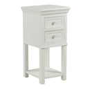 Set Comodino 2 Cassetti e Baule in Legno Nantes