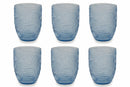 Set 6 Bicchieri Ø8x10,5 cm in Vetro Villa d'Este Home Tivoli Fish