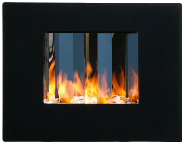 acquista Camino a Bioetanolo da Parete 67x52 cm Vannini Gauguin Nero