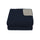 Trapuntino Double Face 100gr in Microfibra Blu Scuro\/Grigio Chiaro Varie Misure