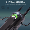 Go Kart a Pedali per Bambini 121x58x61 cm con Sedile Regolabile e Freno a Mano Bianca