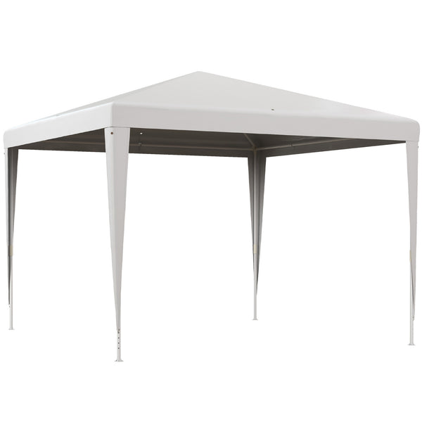 prezzo Gazebo da Giardino 293x293 cm Pieghevole e Portatile con Copertura Anti UV Bianco