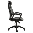 Sedia da Gaming Ergonomica Girevole Nero Altezza Regolabile 