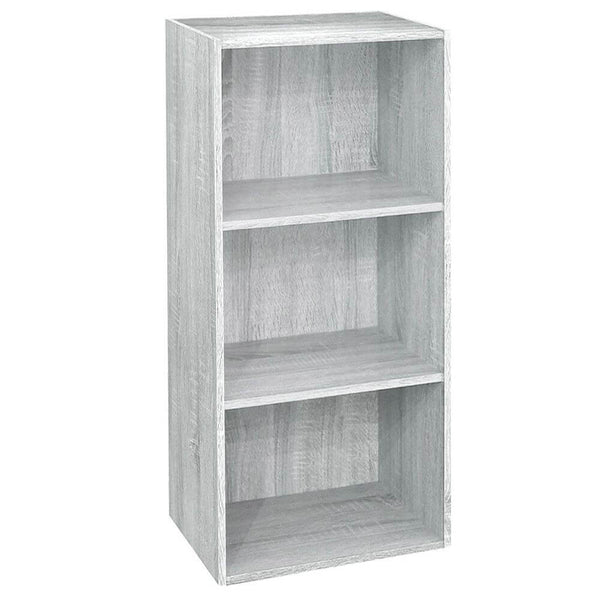 Libreria 3 ripiani 40x29x89 cm in Legno Bianco prezzo