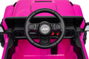 Macchina Elettrica per Bambini 101x59x65 cm Licenza Jeep Rubicon Small Rosa