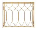 Consolle Arab 96,5x41x78 cm in Ferro Oro