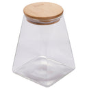 Barattolo Triangolare 8,8x8,8x12,3 cm 550 ml in Vetro Borosilicato VdE Tivoli 1996 Love it