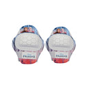 Kit Protezioni Bambina Gomitiere e Ginocchiere Plastica Rigida con Licenza Disney Frozen 